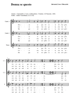 Donna se questo core