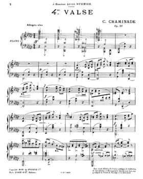 4ème valse, Op.91