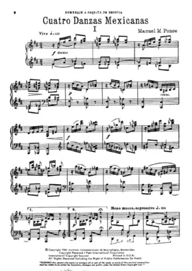 4 Danzas Mexicanas
