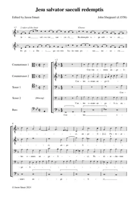 Jesu salvator saeculi, redemptis