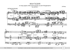 Zwei Choral-Phantasien für Orgel