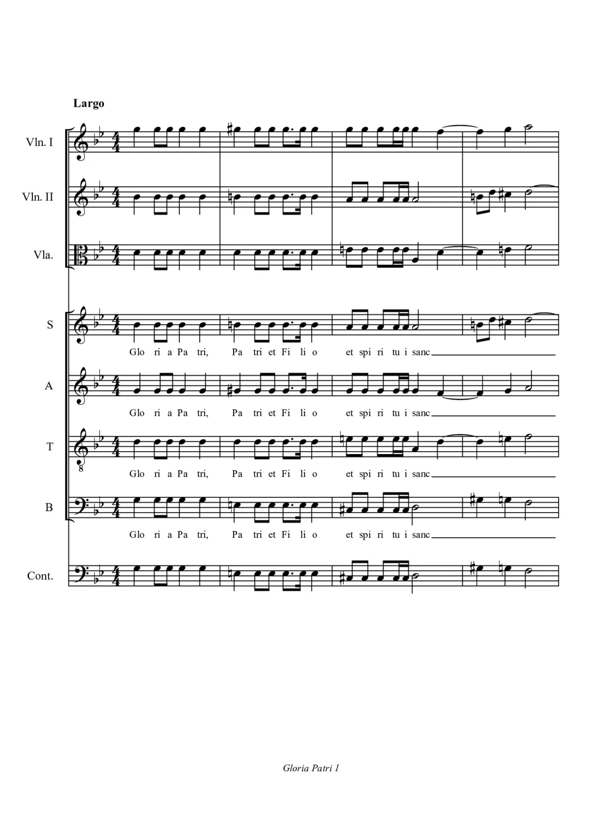 Magnificat - Page 1