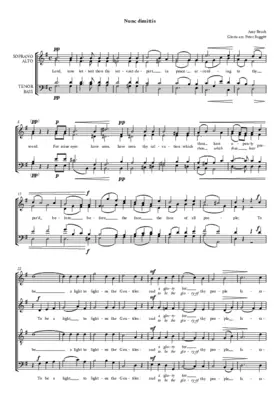 Nunc dimittis
