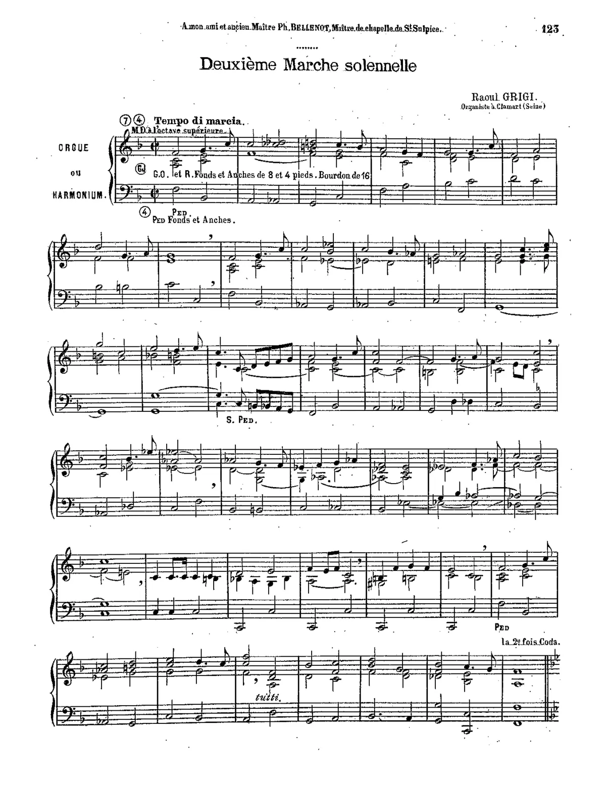 2e Marche solennelle - Page 1