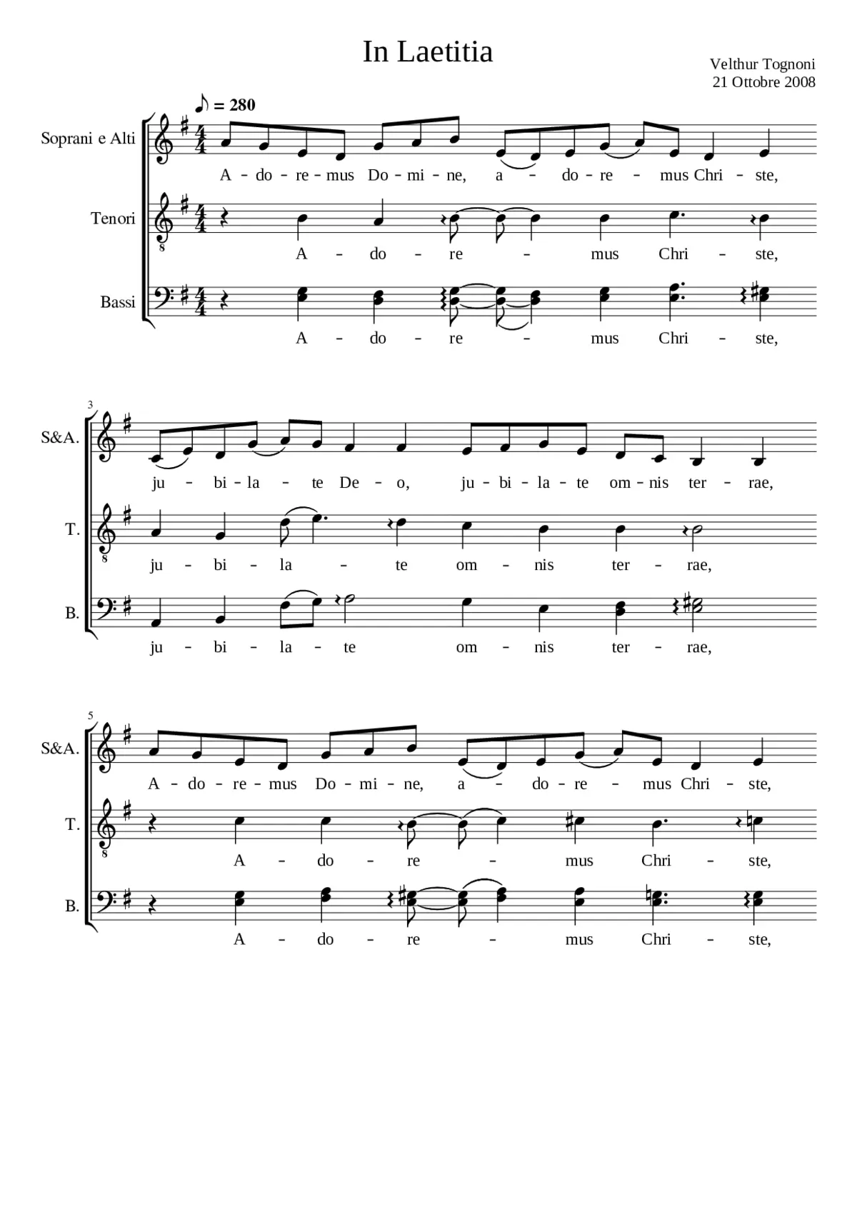 In Laetitia - Page 1