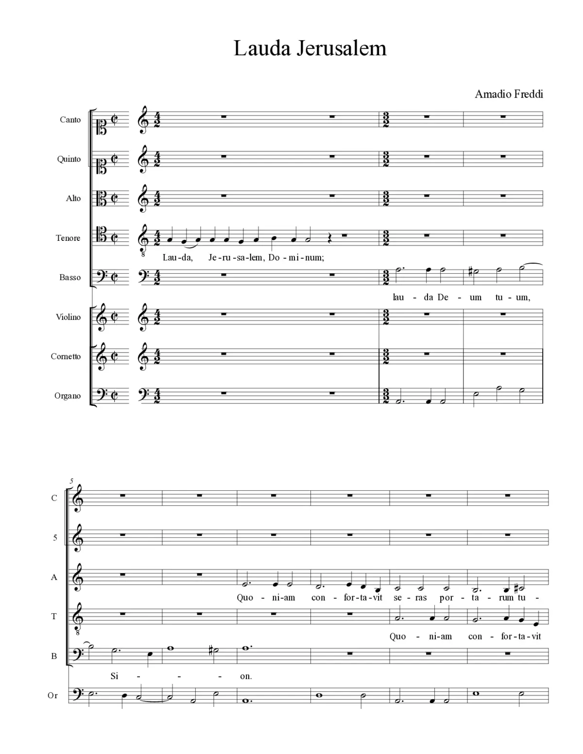 Lauda Jerusalem - Page 1