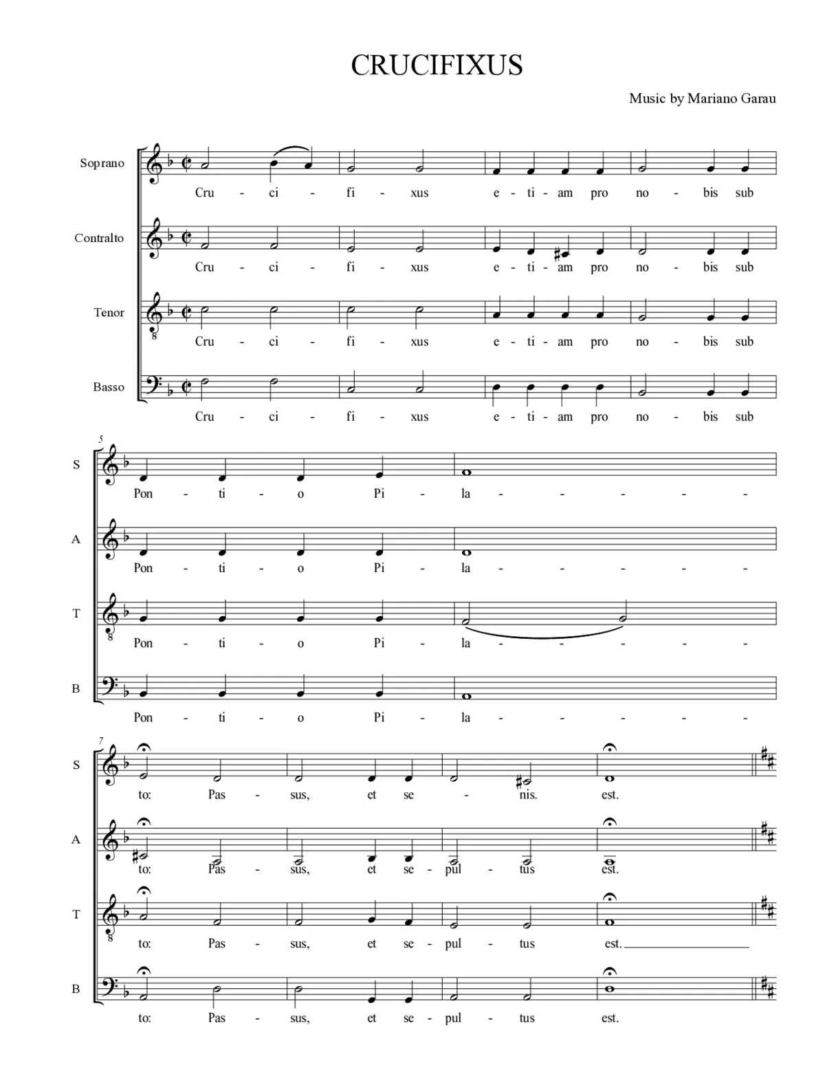 Crucifixus - Page 1