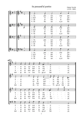 Se pensand'al partire