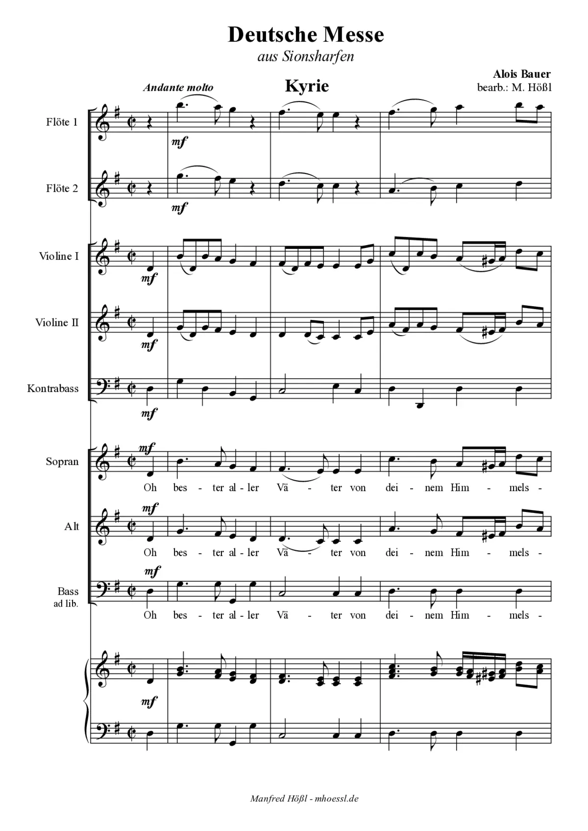 Deutsche Messe 1 - Page 1