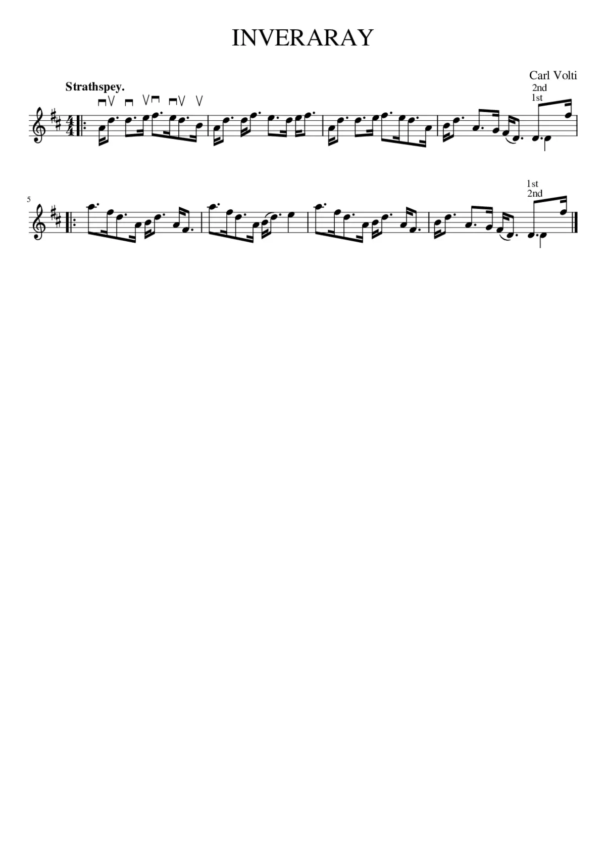 INVERARAY - Page 1