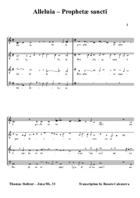 Alleluia - Prophetæ sancti