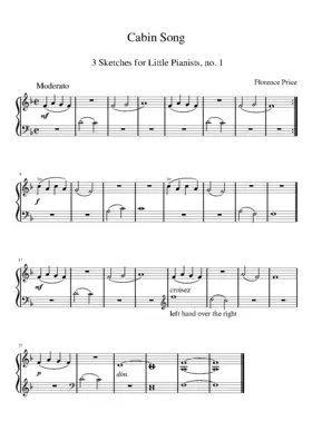 3 Sketches for Little Pianists
