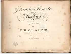 Sonata for Piano 4 hands No.2