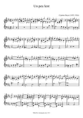 12 Pieces for Organ or Harmonium