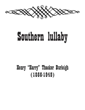 Southern lullaby