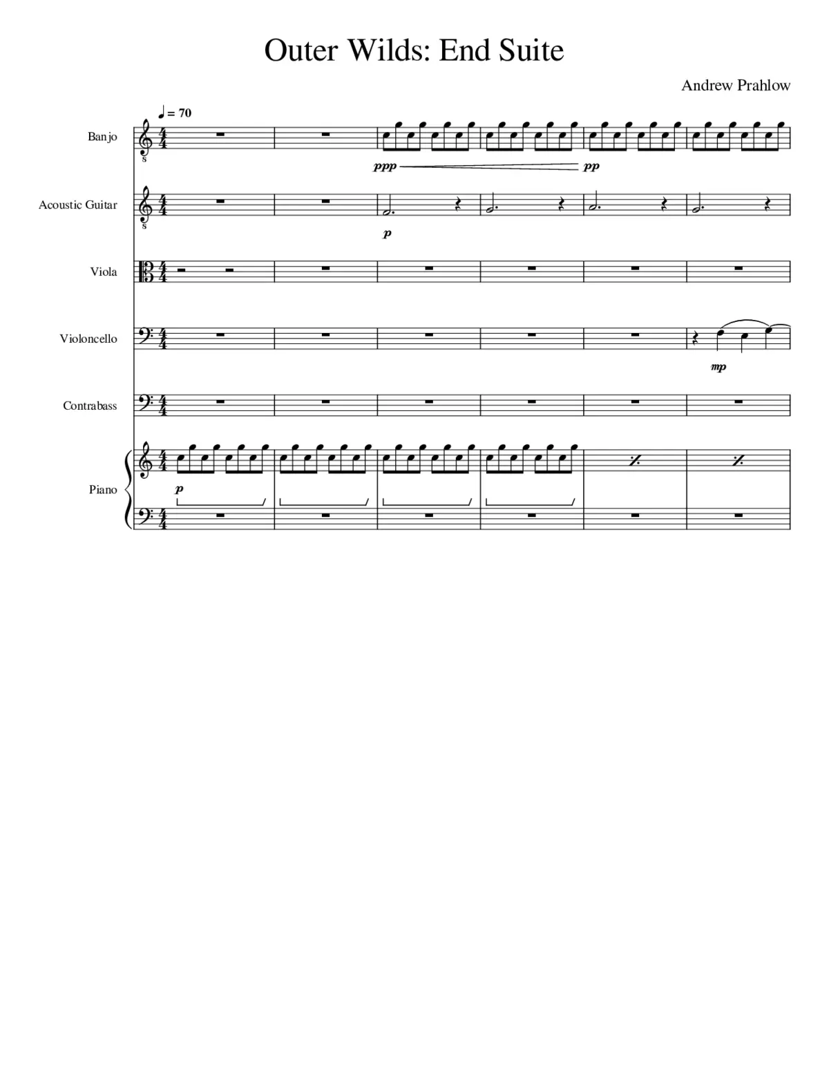 outer wilds - main theme - Page 1