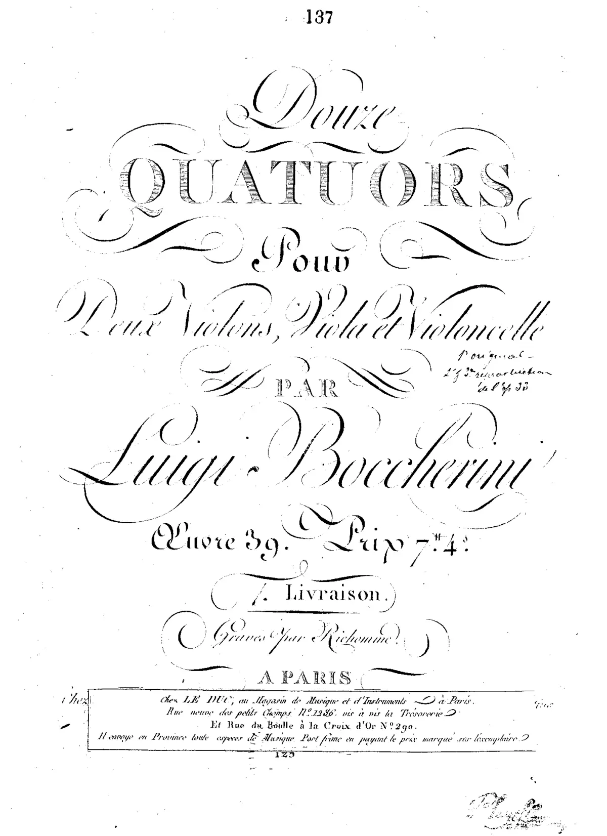12 String Quartets - Page 1
