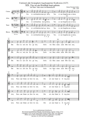 Uns ist ein Kindlein heut geborn