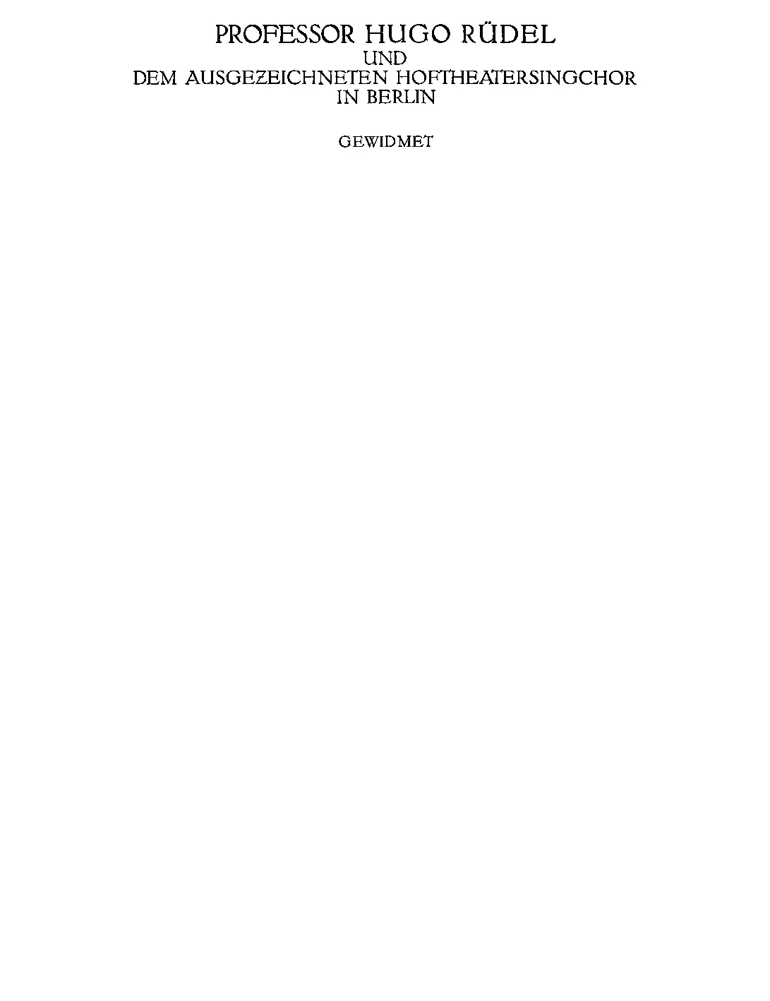 Deutsche Motette - Page 1