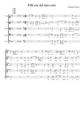 Filli cor del mio core