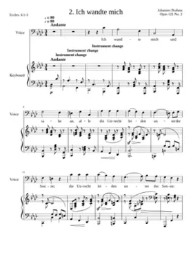 4 Serious Songs Op.121