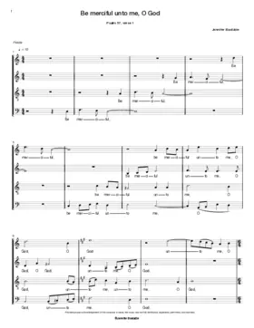 Be merciful unto me, O God