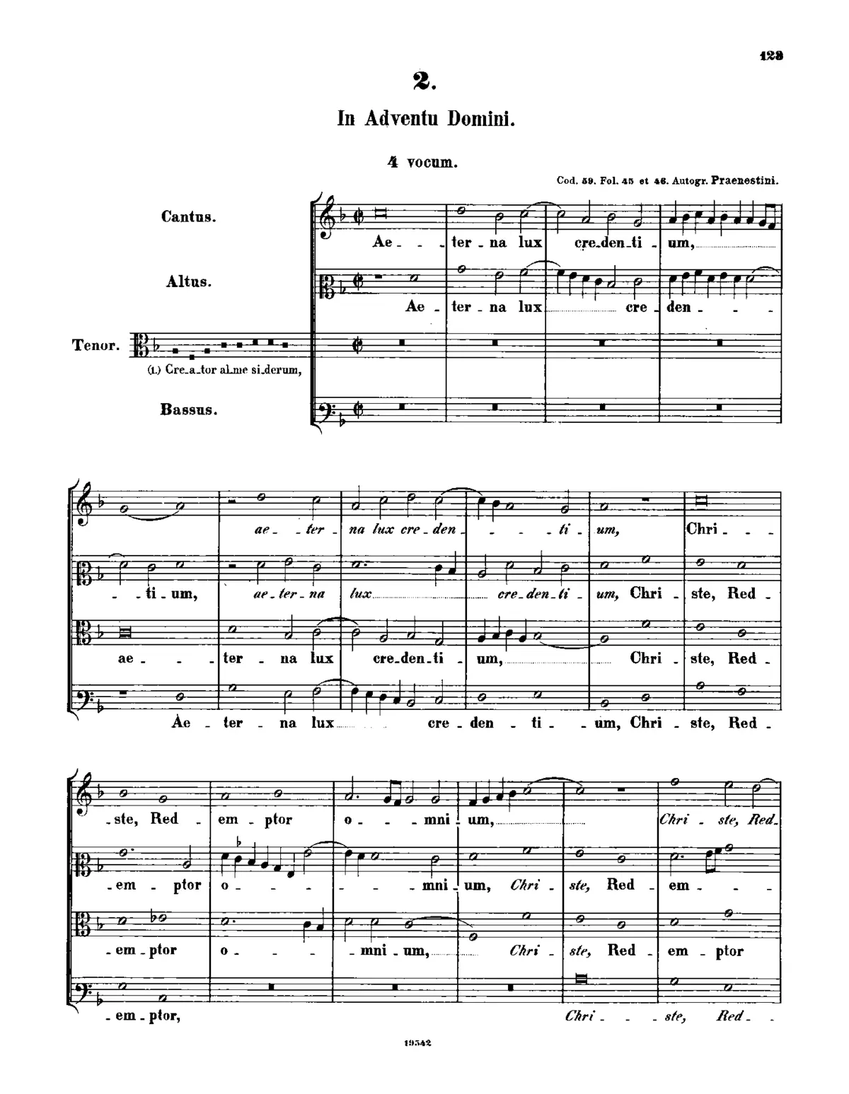 Creator alme siderum - Page 1