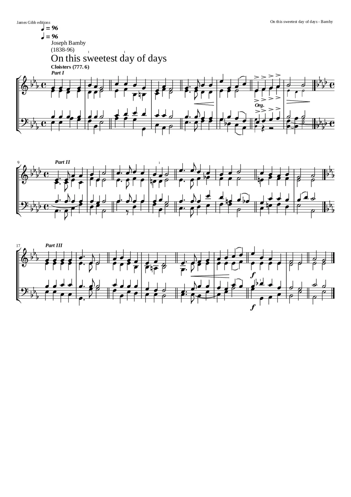 On this sweetest day of days - Page 1