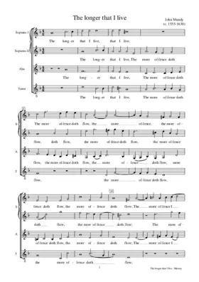 The longer that I live