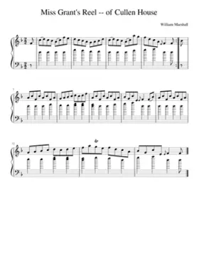 Miss Grant's Reel -- of Cullen House