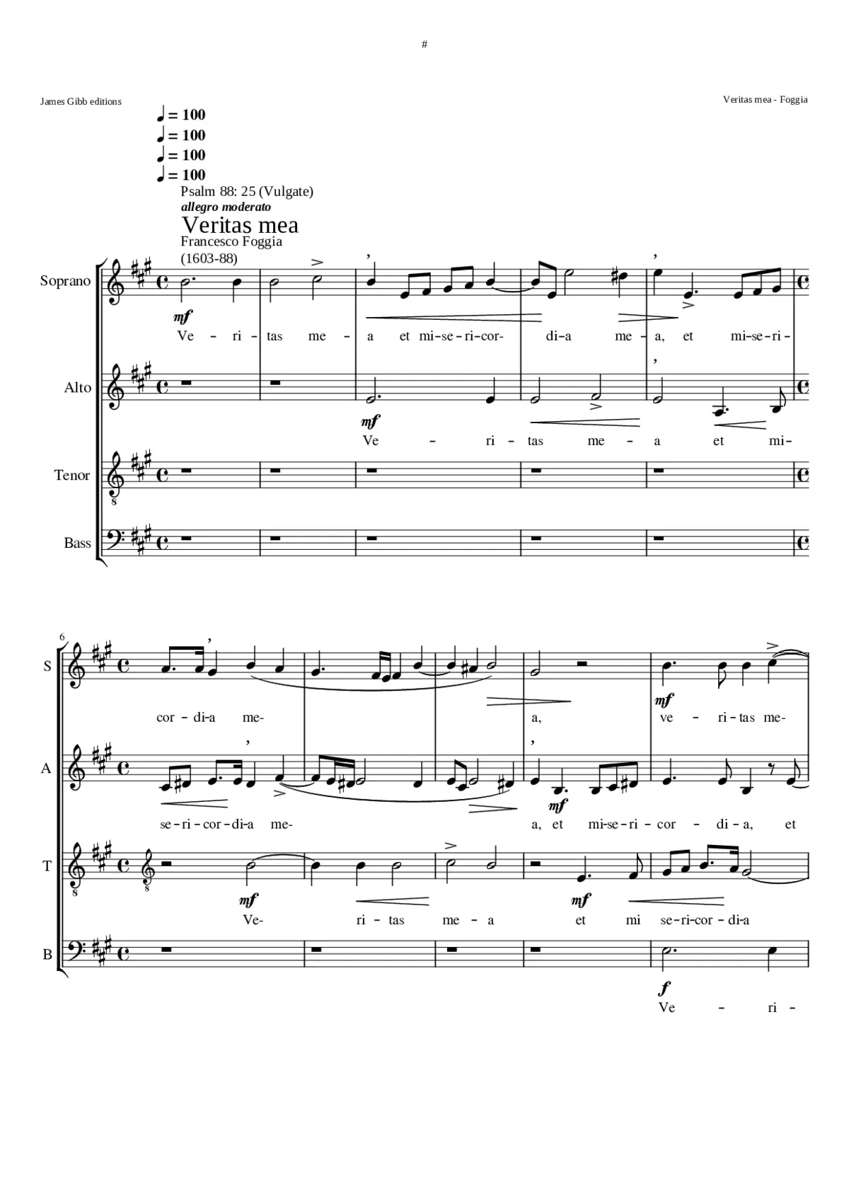 Veritas mea - Page 1