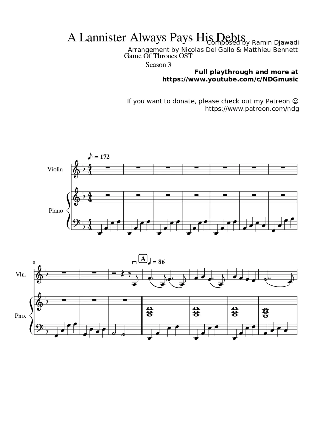 a lannister always pays his debts - Page 1