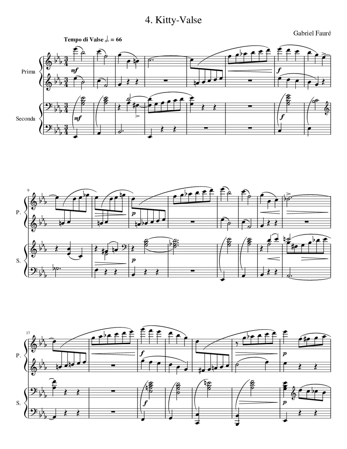 Dolly Suite Op.56 - Page 1
