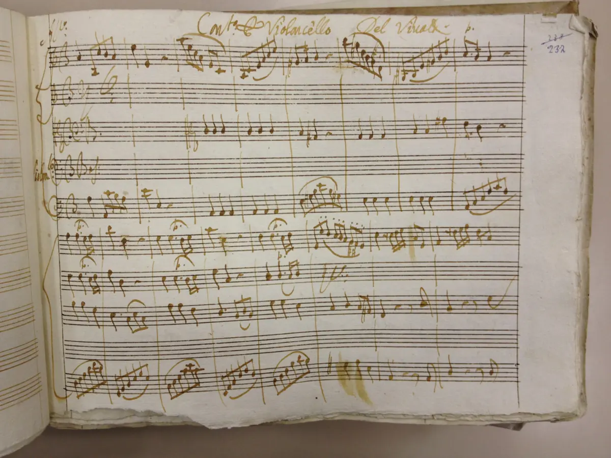 Cello Concerto in A minor, RV 418 - Page 1