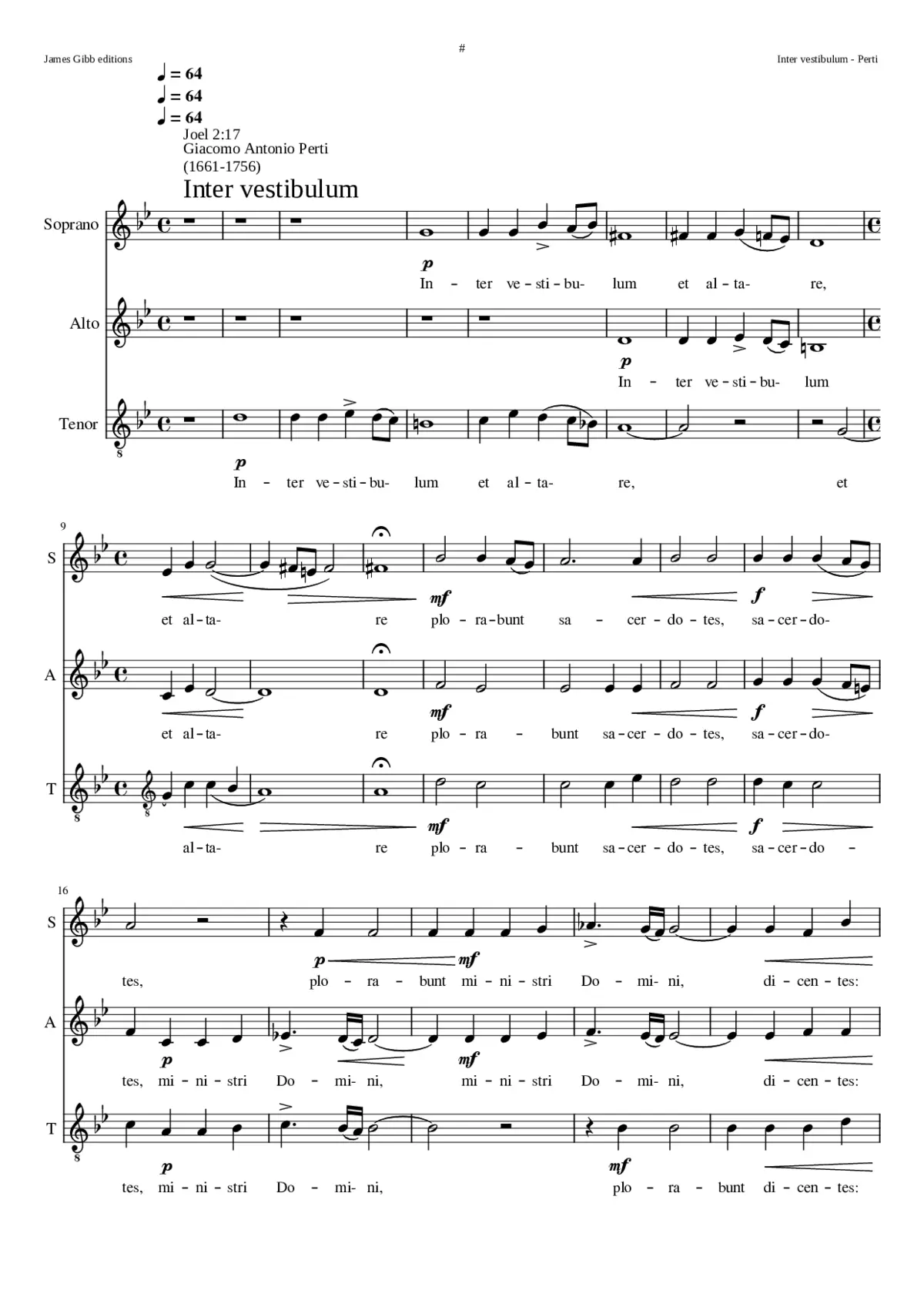 Inter vestibulum et altare - Page 1