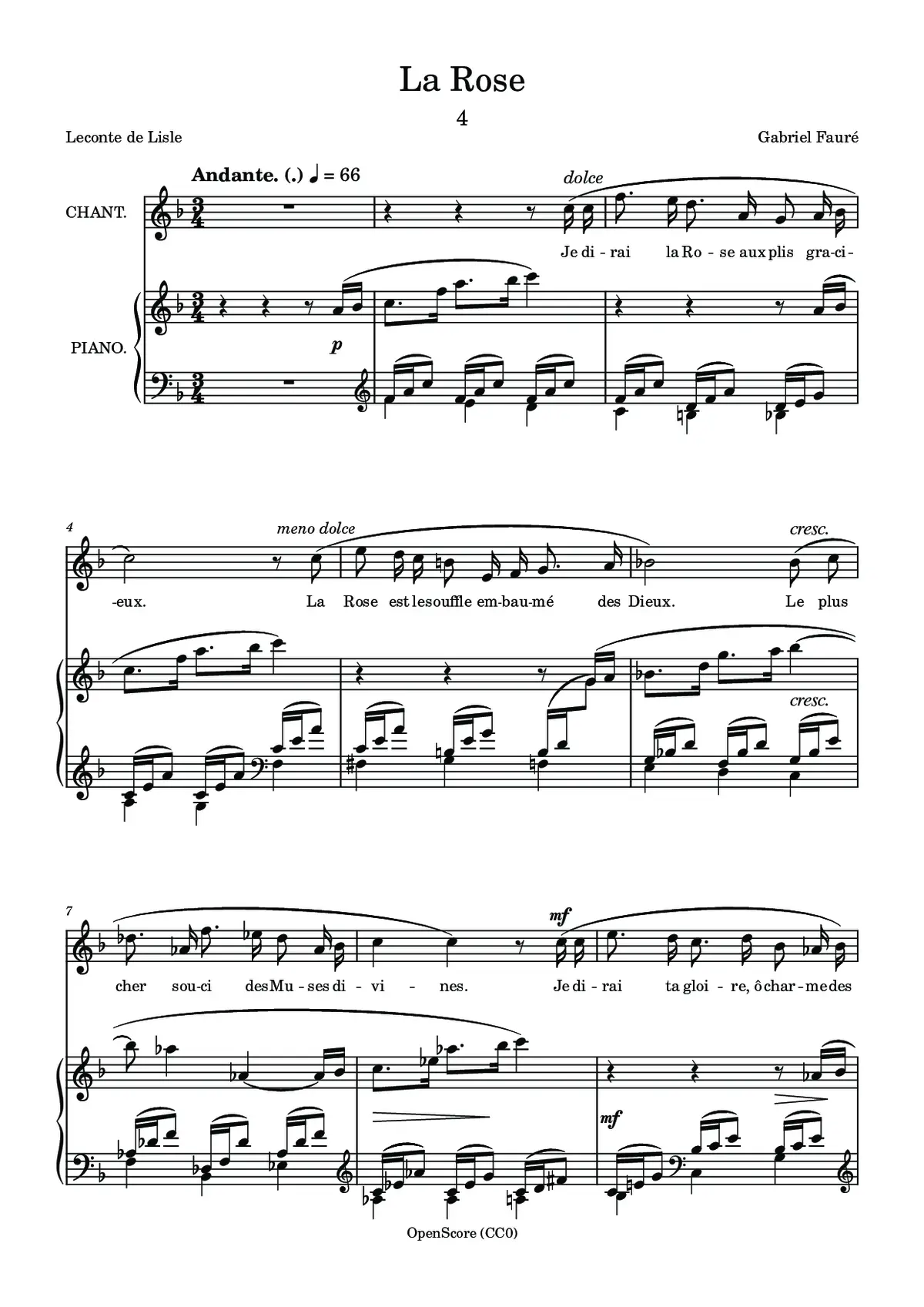 La rose - Page 1
