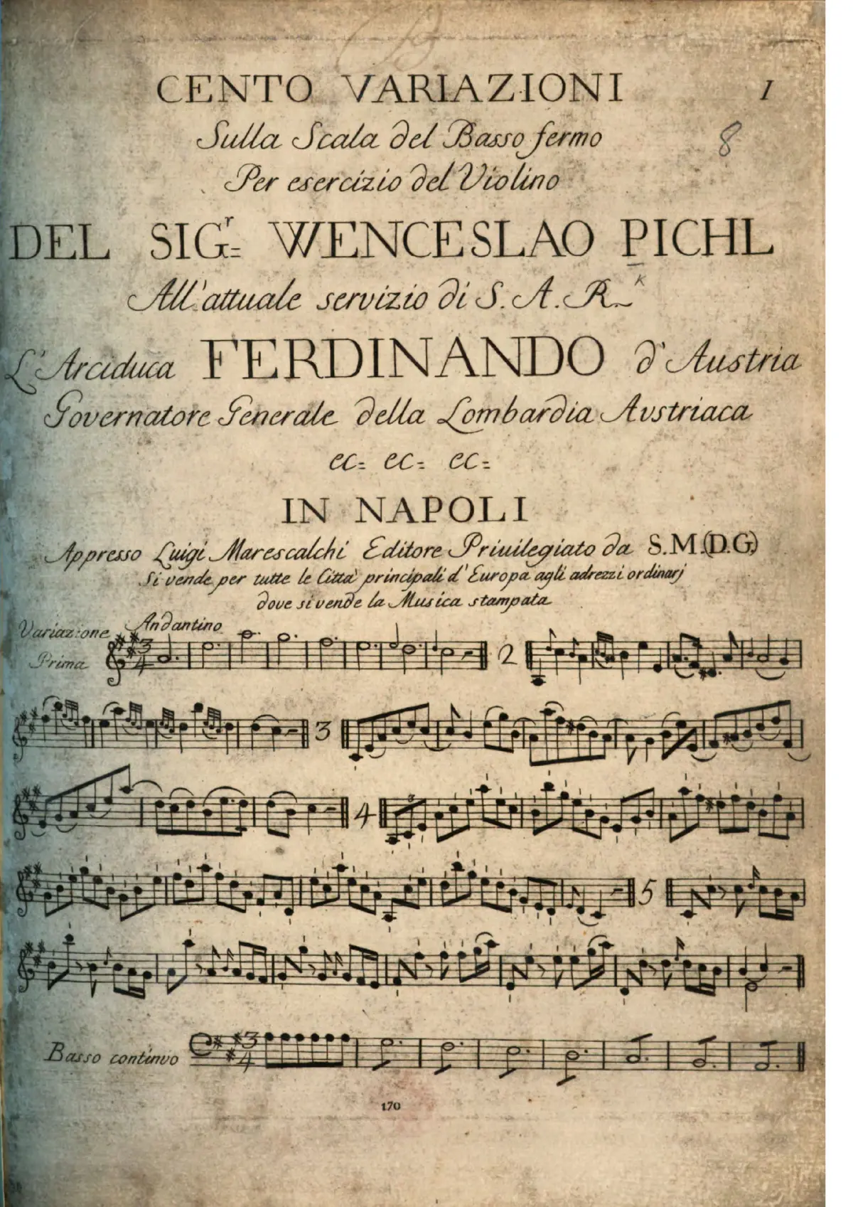 100 Variations over a Descending Scale - Page 1