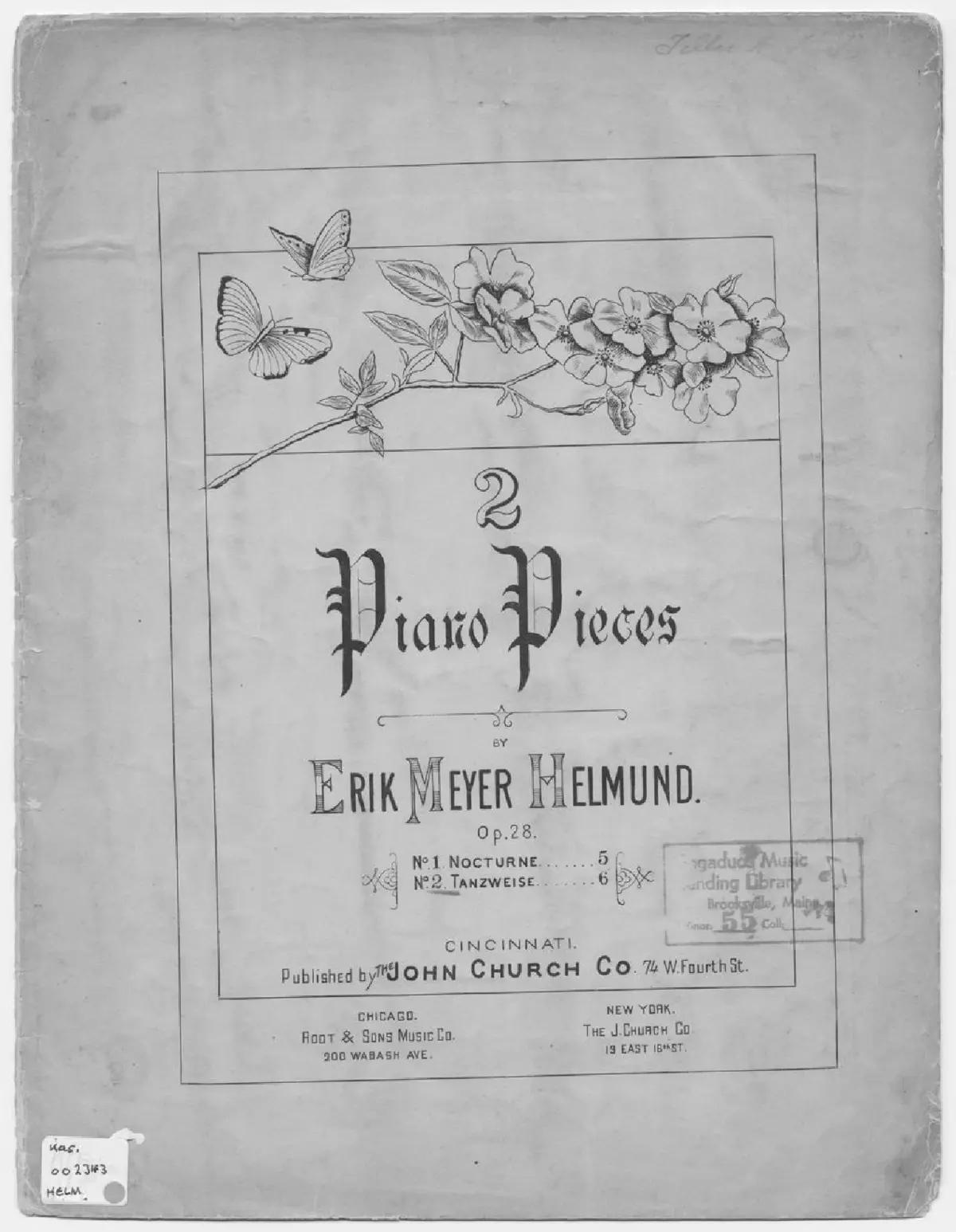 3 Klavierstücke - Page 1