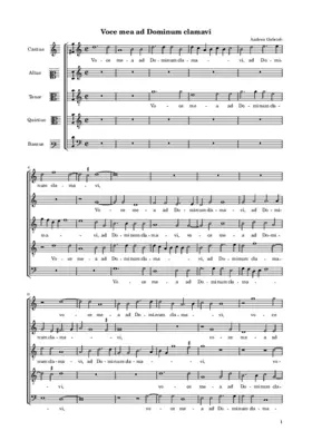 Voce mea ad Dominum clamavi