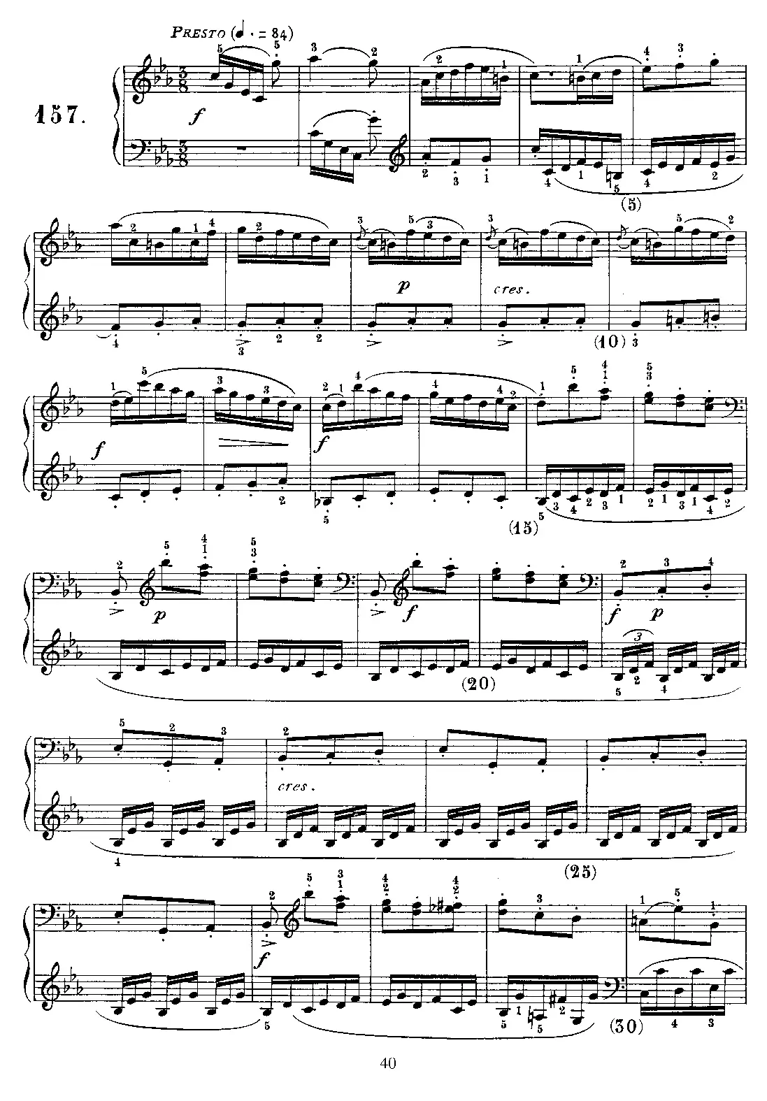 Keyboard Sonata in C minor - Page 1