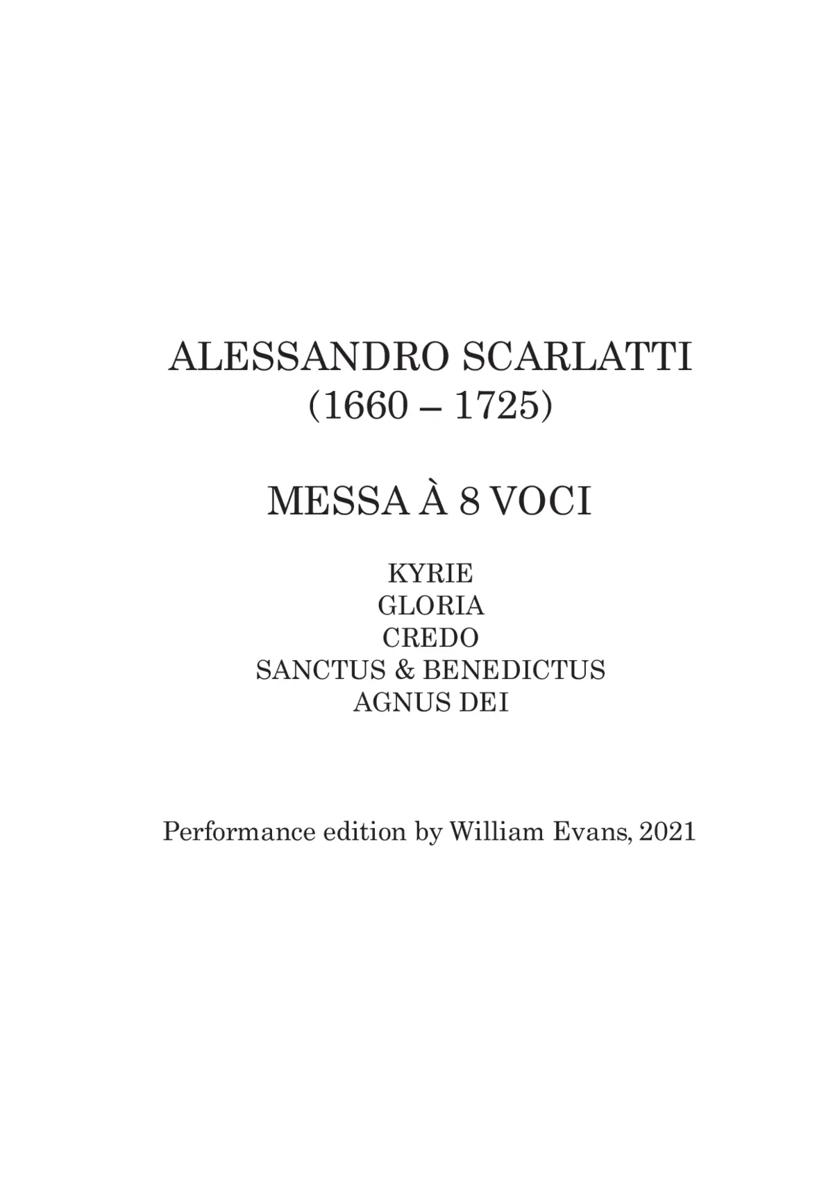 Messa à 8 voci - Page 1