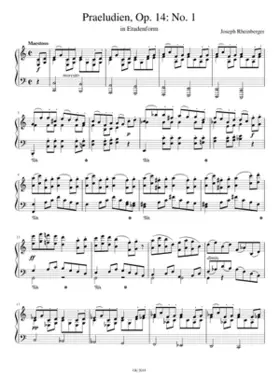 Praludien Op. 14 No. 1