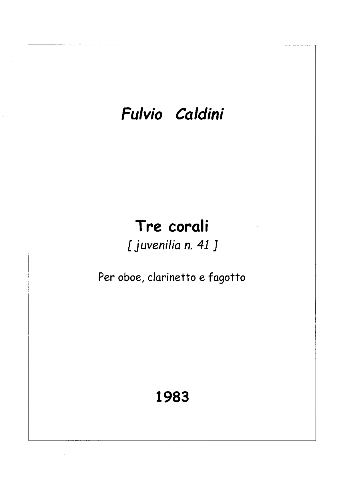3 Corali - Page 1