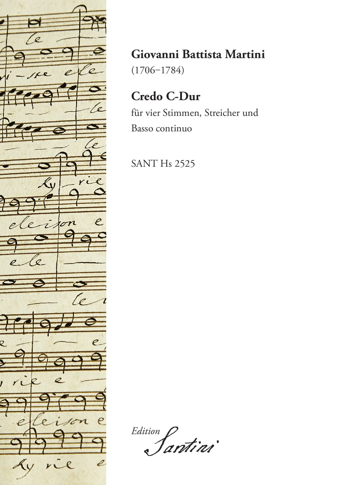 Credo in C major - Page 1