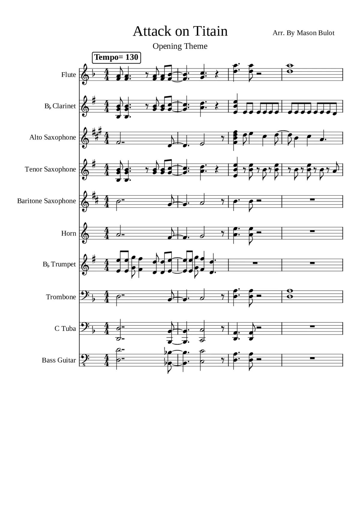 Attack On Titan OSTs - Page 1