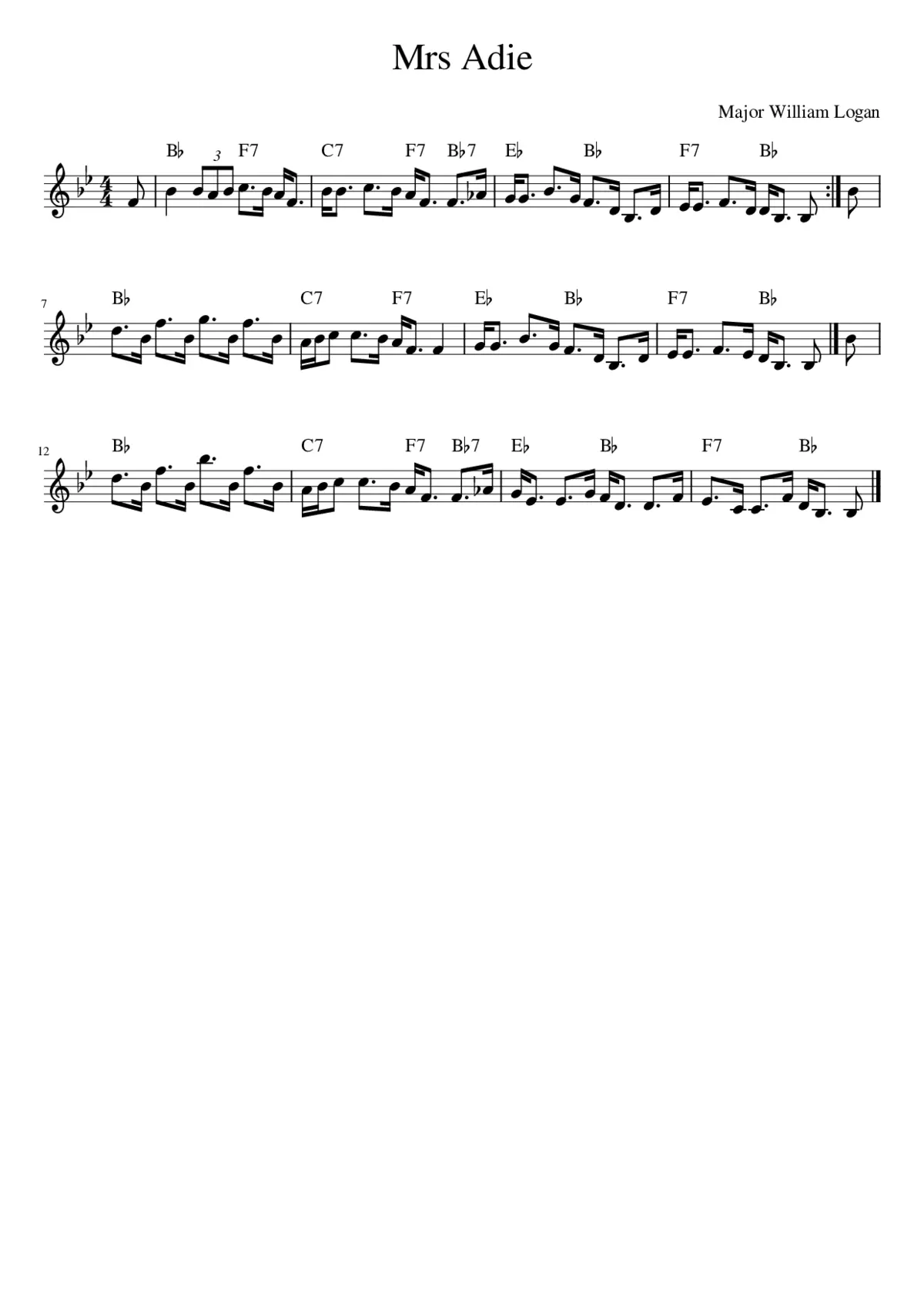 Mrs Adie - Page 1