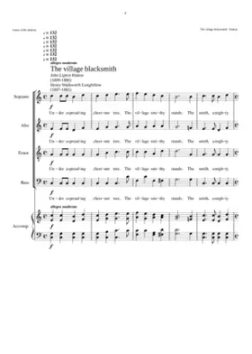 The village blacksmith