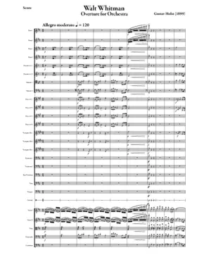 Walt Whitman Overture