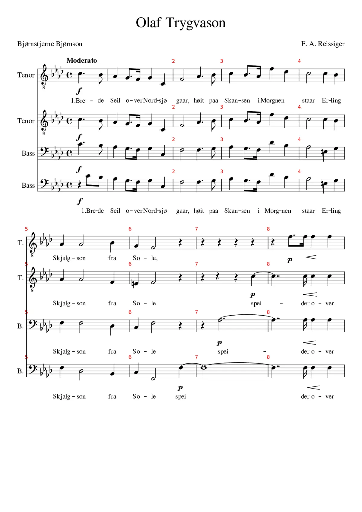 Olaf Trygvason. - Page 1