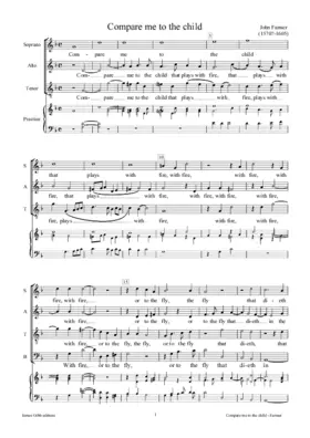 Compare me to the child